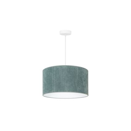 Duolla - Luster na sajli CORDUROY 1xE27/15W/230V svijetla pr. 40 cm plava