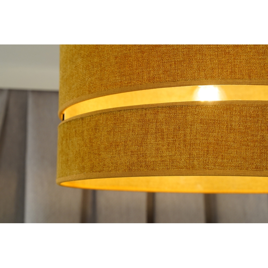 Duolla - Luster na sajli DOUBLE 1xE27/15W/230V pr. 40 cm narančasta