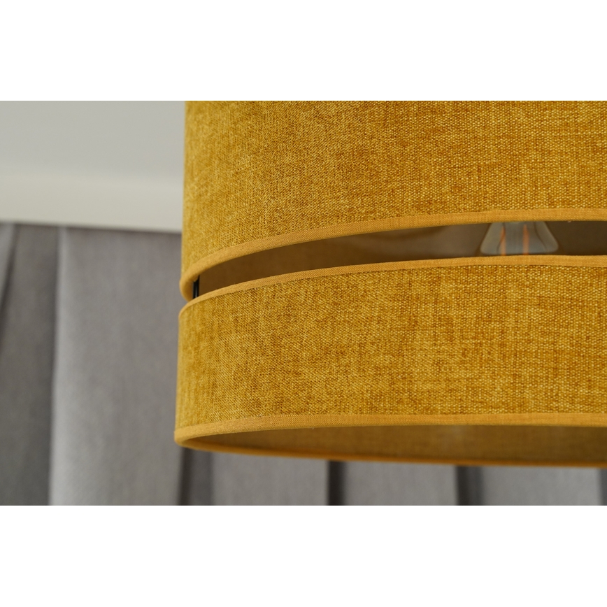 Duolla - Luster na sajli DOUBLE 1xE27/15W/230V pr. 40 cm narančasta