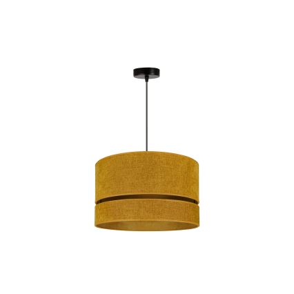 Duolla - Luster na sajli DOUBLE 1xE27/15W/230V pr. 40 cm narančasta
