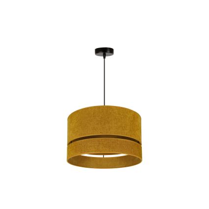 Duolla - Luster na sajli DOUBLE 1xE27/15W/230V pr. 40 cm narančasta