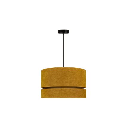 Duolla - Luster na sajli DOUBLE 1xE27/15W/230V pr. 40 cm narančasta
