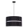 Duolla - Luster na sajli DUO 1xE27/15W/230V pr. 40 cm crna/bijela