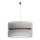 Duolla - Luster na sajli DUO 1xE27/15W/230V pr. 40 cm siva
