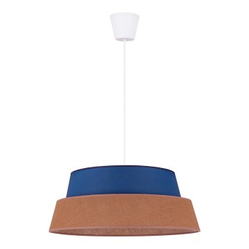 Duolla - Luster na sajli GALAXY 1xE27/40W/230V pr. 50 cm plava