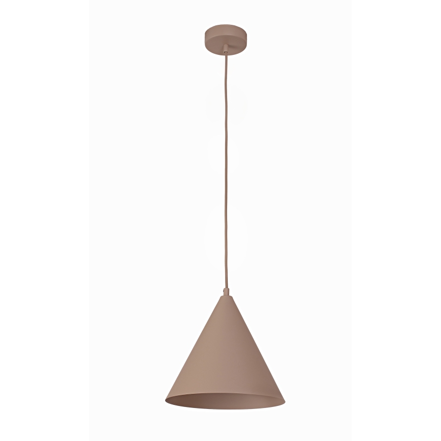 Duolla - Luster na sajli IRONLINE 1xG9/3W/230V Ø 25 cm bež