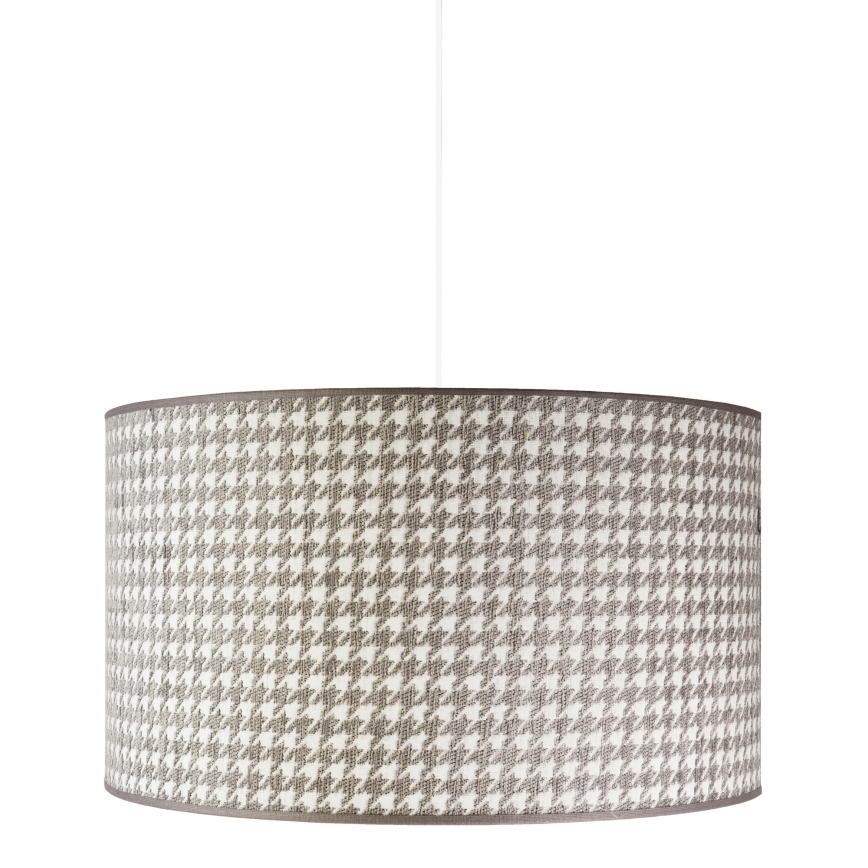 Duolla - Luster na sajli KENT 1xE27/40W/230V pr. 45 cm siva