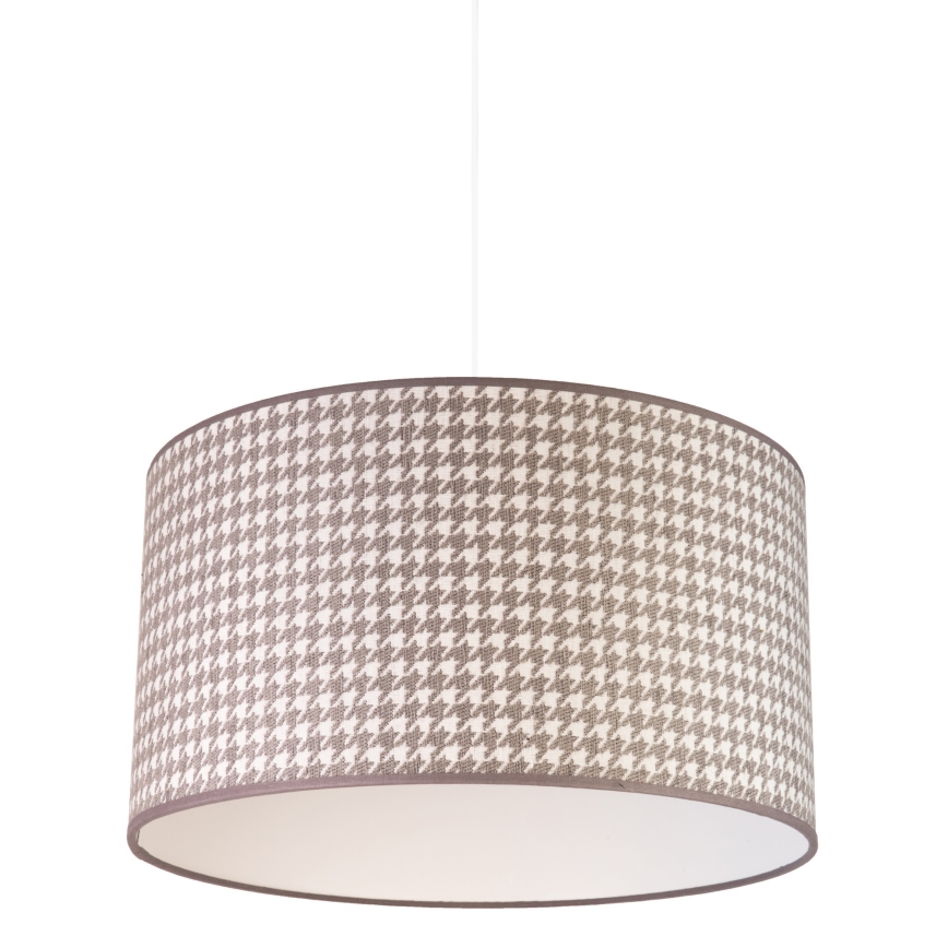 Duolla - Luster na sajli KENT 1xE27/40W/230V pr. 45 cm siva