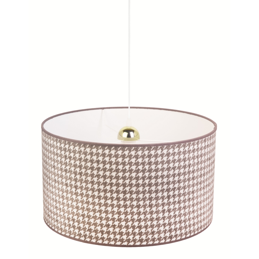 Duolla - Luster na sajli KENT 1xE27/40W/230V pr. 45 cm siva