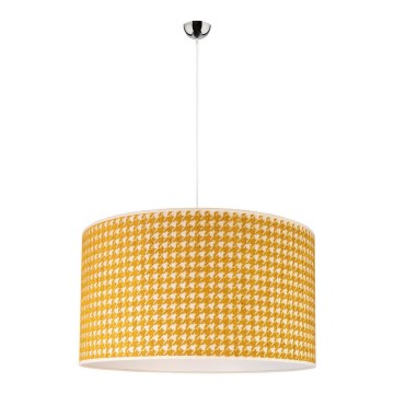 Duolla - Luster na sajli KENT 1xE27/40W/230V pr. 45 cm žuta
