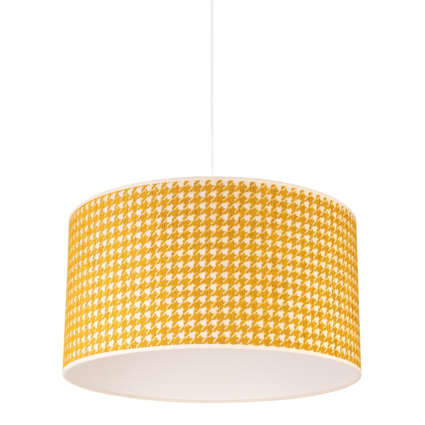 Duolla - Luster na sajli KENT 1xE27/40W/230V pr. 45 cm žuta