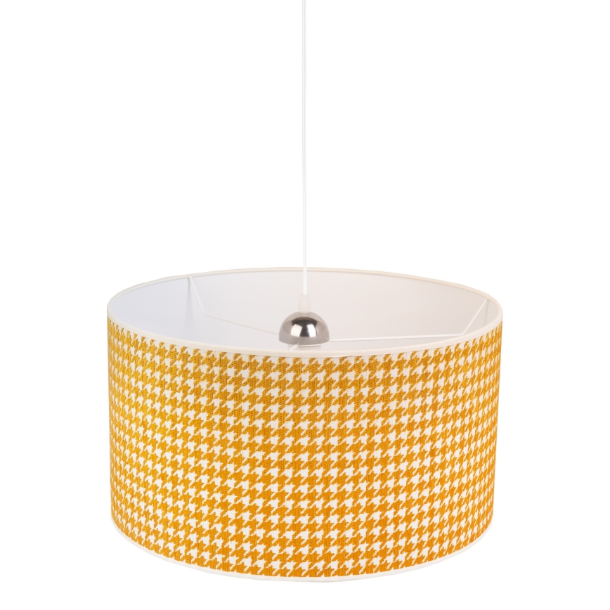 Duolla - Luster na sajli KENT 1xE27/40W/230V pr. 45 cm žuta