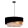 Duolla - Luster na sajli KOBO 1xE27/15W/230V pr. 45 cm crna/zlatna/krem
