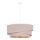 Duolla - Luster na sajli KOBO 1xE27/15W/230V pr. 45 cm krem/zlatna
