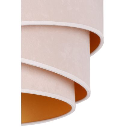 Duolla - Luster na sajli KOBO 1xE27/15W/230V pr. 45 cm krem/zlatna