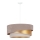 Duolla - Luster na sajli KOBO 1xE27/15W/230V pr. 45 cm smeđa/zlatna/krem