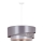 Duolla - Luster na sajli KOBO 1xE27/15W/230V pr. 45 cm srebrna/zlatna