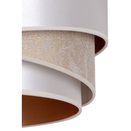 Duolla - Luster na sajli KOBO 1xE27/15W/230V pr. 45 cm srebrna/zlatna