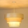Duolla - Luster na sajli LUNETA 1xE27/40W/230V pr. 45 cm krem