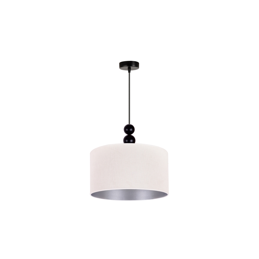 Duolla - Luster na sajli LYON 1xE27/15W/230V pr. 40 cm krem