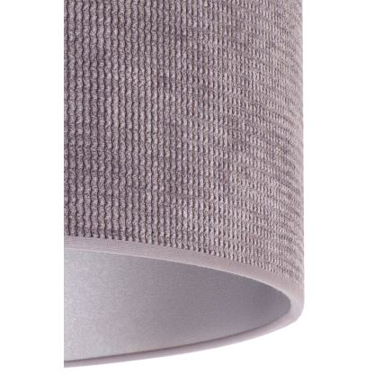 Duolla - Luster na sajli LYON 1xE27/15W/230V pr. 40 cm siva