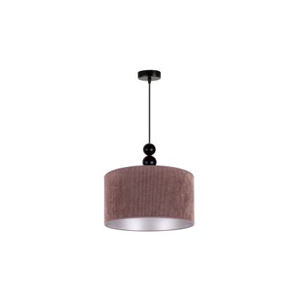 Duolla - Luster na sajli LYON 1xE27/15W/230V pr. 40 cm smeđa