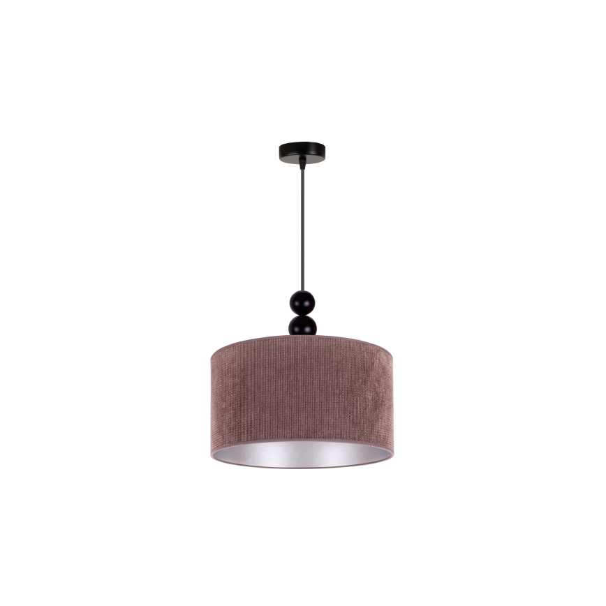 Duolla - Luster na sajli LYON 1xE27/15W/230V pr. 40 cm smeđa