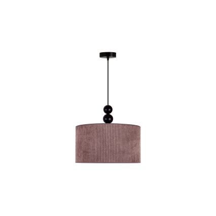 Duolla - Luster na sajli LYON 1xE27/15W/230V pr. 40 cm smeđa