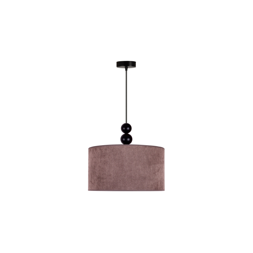 Duolla - Luster na sajli LYON 1xE27/15W/230V pr. 40 cm smeđa