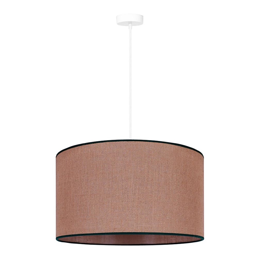 Duolla - Luster na sajli ROLLER 1xE27/15W/230V pr. 40 cm smeđa/crna