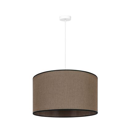 Duolla - Luster na sajli ROLLER 1xE27/15W/230V pr. 40 cm smeđa/crna