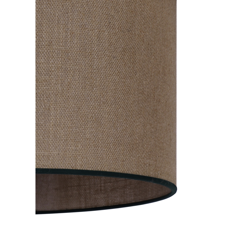 Duolla - Luster na sajli ROLLER 1xE27/15W/230V pr. 40 cm smeđa/crna