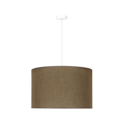 Duolla - Luster na sajli ROLLER 1xE27/15W/230V pr. 40 cm smeđa