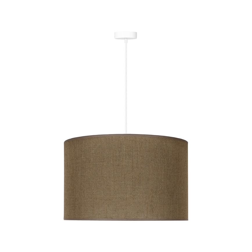 Duolla - Luster na sajli ROLLER 1xE27/15W/230V pr. 40 cm smeđa