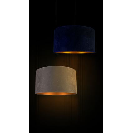 Duolla - Luster na sajli ROLLER 1xE27/40W/230V pr. 40 cm plava