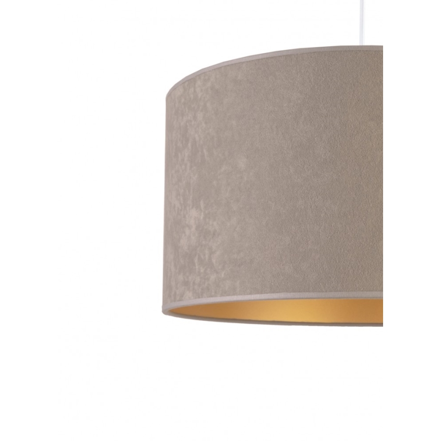 Duolla - Luster na sajli ROLLER 1xE27/40W/230V pr. 40 cm siva