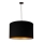 Duolla - Luster na sajli ROLLER 1xE27/40W/230V pr. 45 cm crna