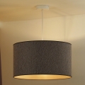 Duolla - Luster na sajli ROLLER ECO RECYCLING 1xE27/15W/230V pr. 45 cm smeđa