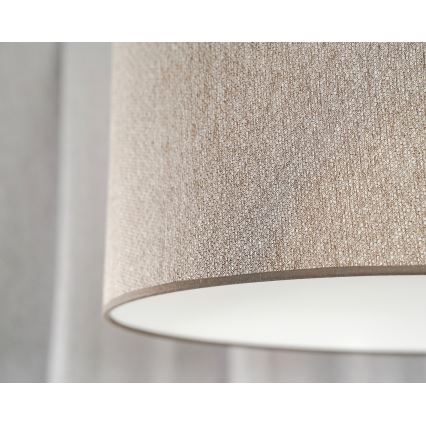Duolla - Luster na sajli ROLLER ECO RECYCLING 1xE27/15W/230V pr. 45 cm smeđa