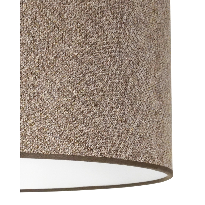 Duolla - Luster na sajli ROLLER ECO RECYCLING 1xE27/15W/230V pr. 45 cm smeđa