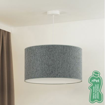 Duolla - Luster na sajli ROLLER ECO RECYCLING 1xE27/15W/230V pr. 45 cm zelena