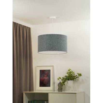 Duolla - Luster na sajli ROLLER ECO RECYCLING 1xE27/15W/230V pr. 45 cm zelena
