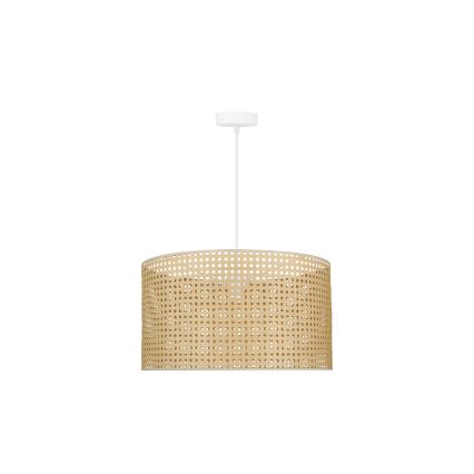 Duolla - Luster na sajli ROLLER RATTAN 1xE27/15W/230V pr. 45 cm bež
