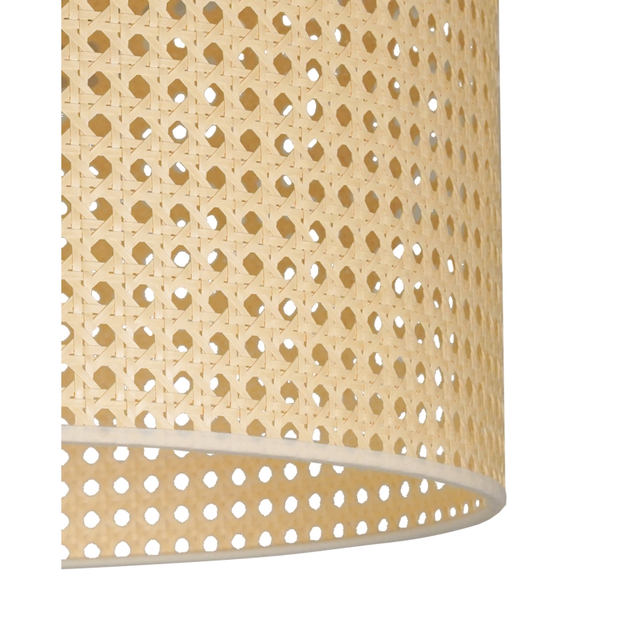 Duolla - Luster na sajli ROLLER RATTAN 1xE27/15W/230V pr. 45 cm bež