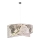 Duolla - Luster na sajli ROYAL 1xE27/40W/230V pr. 50 cm siva