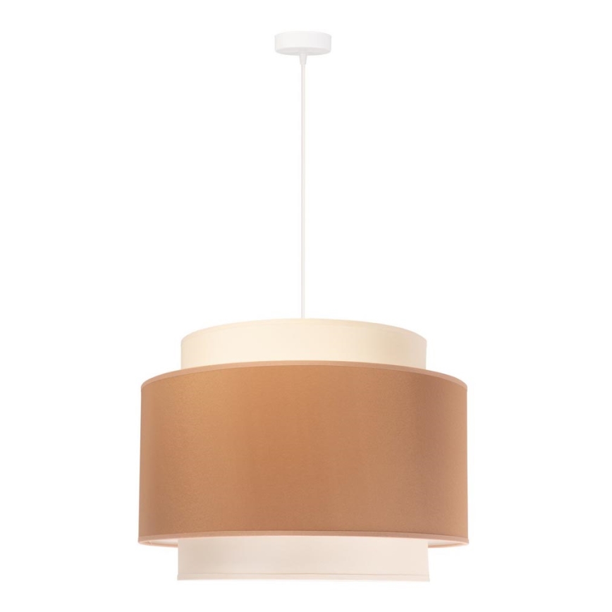 Duolla - Luster na sajli SOHO 1xE27/40W/230V pr. 40 cm bež/krem