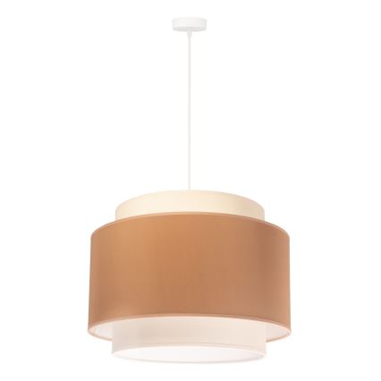 Duolla - Luster na sajli SOHO 1xE27/40W/230V pr. 40 cm bež/krem