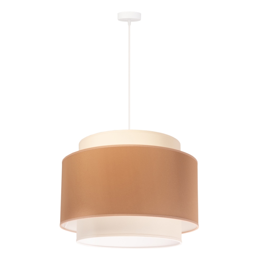 Duolla - Luster na sajli SOHO 1xE27/40W/230V pr. 40 cm bež/krem