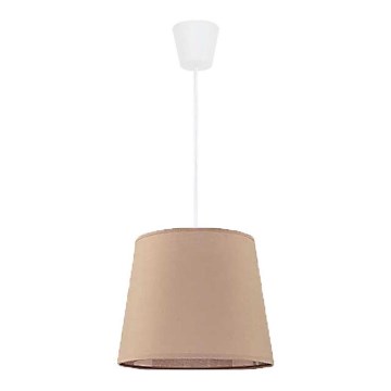 Duolla - Luster na sajli SOLO 1xE27/40W/230V pr. 24 cm bež