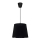 Duolla - Luster na sajli SOLO 1xE27/40W/230V pr. 24 cm crna